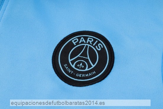 Nuevo Conjunto Completo Sudadera Entrenamiento Paris Saint Germain 23/24 Azul II Negro Baratas